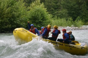 White water rafting