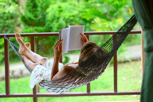 Reading in Hammock