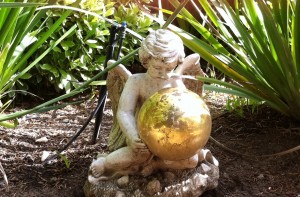 Angel with Yellow Globe